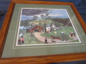 lot 399 image: Moses Framed Print