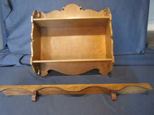 lot 387 image: Vintage Shelves