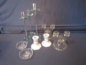 lot 416 image: Candle Holders
