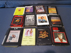 lot 418 image: Eight Track Tapes