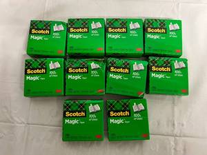 10 Rolls of Scotch Magic Tape