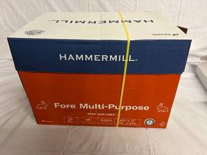 5000 Sheets of Fore Multi-Purpose Paper - 8.5 x 11