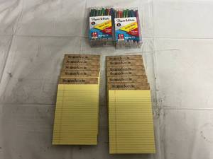 11 Legal Pads, 2 Packs of Mechanical Pencils
