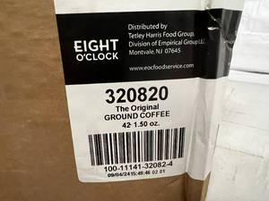 42 Packs of Eight OClock Ground Coffee Best by 09042024