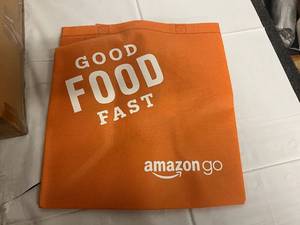 100 Amazon Go Reusable Bags