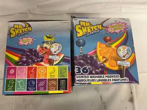 2 x 36ct Packs of Scented Washable Markers