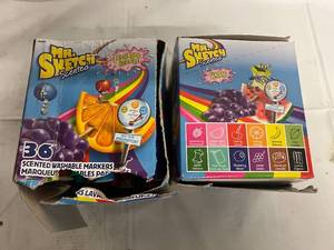 2 x 36ct Packs of Scented Washable Markers