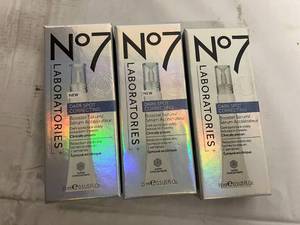 3 Bottles of No7 Dark Spot Correcting Serum