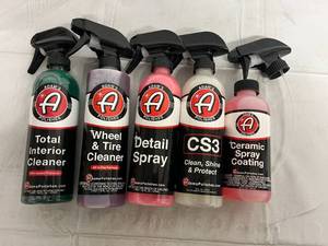 5 Car Cleaning and Detailing Products