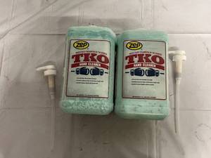 2 Gallon Jugs of Zep TKO Hand Cleaner