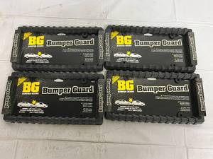 4 Bumber Guard License Plate Cover and Dent Protectors
