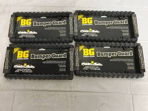 4 Bumber Guard License Plate Cover and Dent Protectors