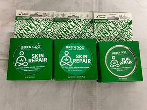 3 Packs of Green Goo Skin Repair