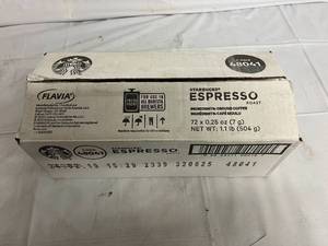 Box of 65 Starbuck Espresso Roast Flavia Packs