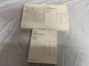 2 x 4 Shipping Labels - 7500 Total
