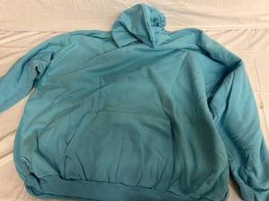 2 x 5XL Aqua Blue Sweatshirts