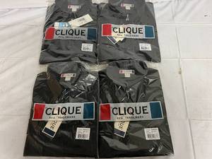 4 Black Dress Shirts