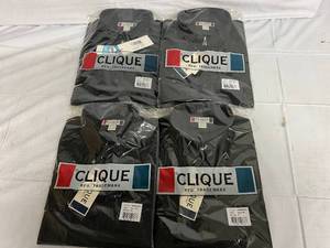 4 Black Dress Shirts