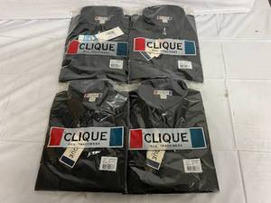 4 Black Dress Shirts
