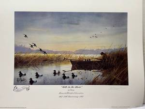 lot 5 image: Les C. Kouba Signed Collectors Edition Bills In The Blocks