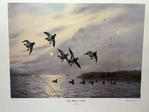 lot 8 image: Les C. Kouba Signed ARTIST PROOF Fog, Blocks & Bills