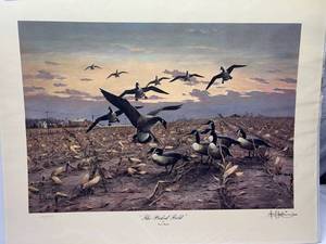 lot 15 image: Les C. Kouba Signed Numbered Print The Picked Field