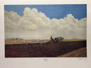 lot 29 image: Les C. Kouba- Signed Numbered Print October