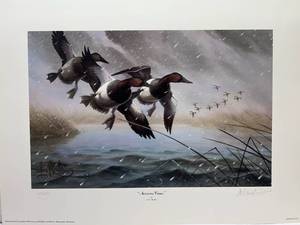 lot 30 image: Les C. Kouba- Signed Numbered Print Nervous Cans