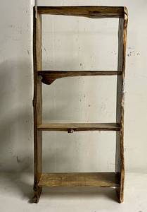 lot 43 image: Beautiful Hand Crafted Live Edge Shelf