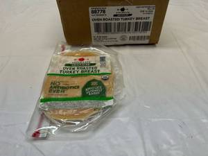 lot 68 image: 12x 6oz Applegate Organics Oven Roasted Turkey Breast