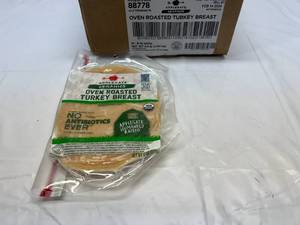 lot 72 image: 12x 6oz Applegate Organics Oven Roasted Turkey Breast