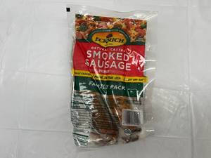 lot 76 image: G. Eckrich Smoked Sausage-2.44lb Family Pack