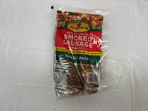 lot 77 image: G. Eckrich Smoked Sausage-2.44lb Family Pack