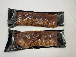 lot 79 image: H. 2x2.20lbs St. Louis Style BBQ Pork Ribs
