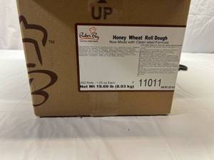 lot 95 image: H. 252x 1.25oz Rolls Baker Boy Honey Wheat Roll Dough
