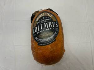 lot 97 image: E. 5lbs Buffalo Style Boneless Chicken Breast-Columbus Craft Meats