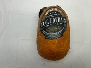 lot 102 image: E. 5lbs Buffalo Style Boneless Chicken Breast-Columbus Craft Meats
