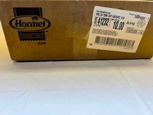 lot 109 image: L. 10lbs Hormel Smoked Pork Chops-EndsPC