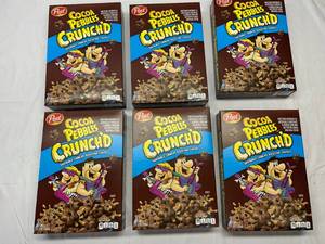 lot 139 image: OO. 6x 11.5oz Cocoa Pebbles Crunch Cereal