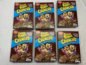 lot 142 image: OO. 6x 11.5oz Cocoa Pebbles Crunch Cereal