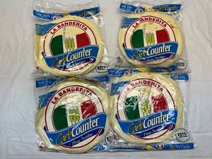 lot 199 image: MM. 4x 8ct La Banderita Carb Counter Flour Tortillas