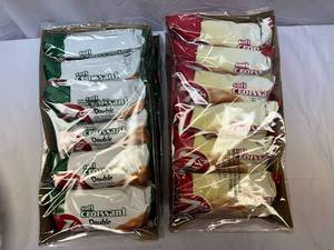 lot 206 image: LL. 12x Soft Croissant-6-StrawberryVanilla & 6-Chocolate Cream