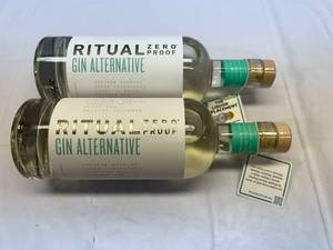 lot 221 image: 2x 750oz Ritual Gin Alternative-Zero Proof