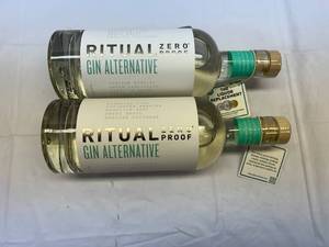 lot 222 image: 2x 750oz Ritual Gin Alternative-Zero Proof