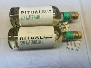 lot 223 image: 2x 750oz Ritual Gin Alternative-Zero Proof