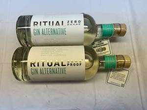 lot 224 image: 2x 750oz Ritual Gin Alternative-Zero Proof