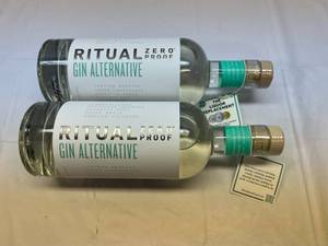 lot 225 image: 2x 750oz Ritual Gin Alternative-Zero Proof
