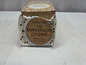 lot 235 image: 12x2.0 oz LoveChew Mocha Chip Super Food Cookie