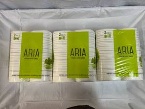lot 307 image: 6x Aria Rolls 2ply  Paper Towels