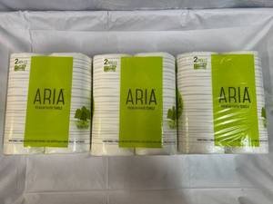 lot 309 image: 6x Aria Rolls 2ply  Paper Towels